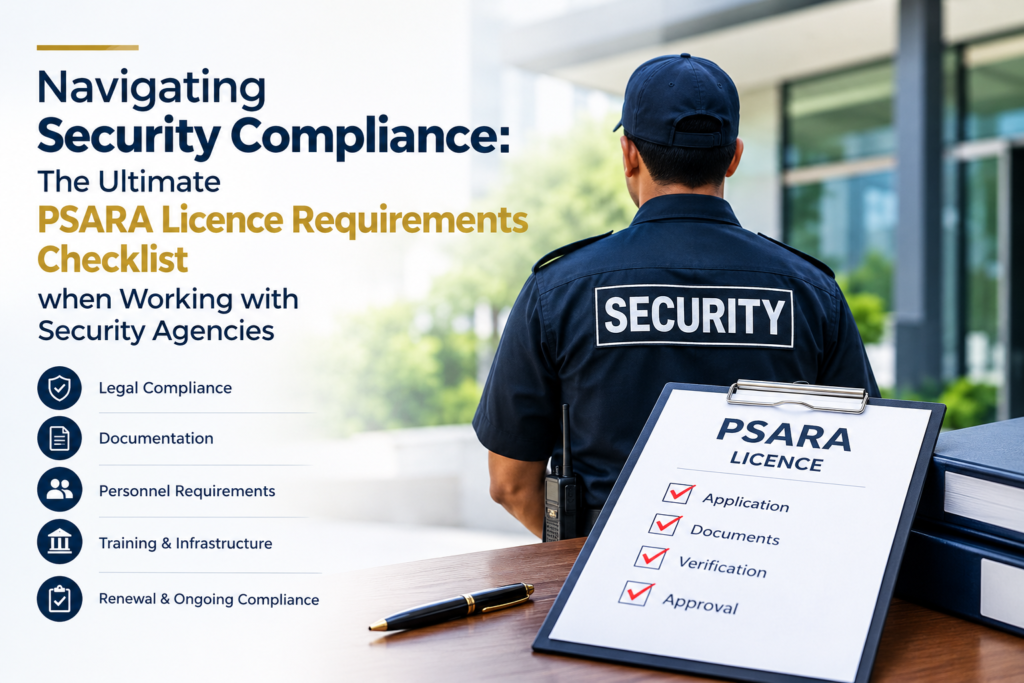 PSARA Security Compliance Checklist